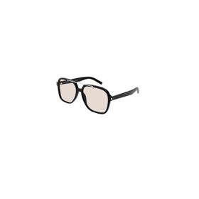 Saint Laurent SL 545 001 58 Unisex Kare Siyah Kemik Güneş Gözlüğü