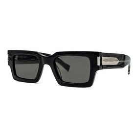 Saint Laurent SL 572 001 50 Kare Siyah Unisex Güneş Gözlüğü