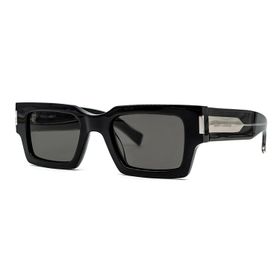Saint Laurent SL 572 001 50 Kare Siyah Unisex Güneş Gözlüğü