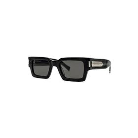 Saint Laurent SL 572 001 50 Kare Siyah Unisex Güneş Gözlüğü