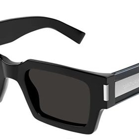 Saint Laurent SL 572 001 50 Kare Siyah Unisex Güneş Gözlüğü