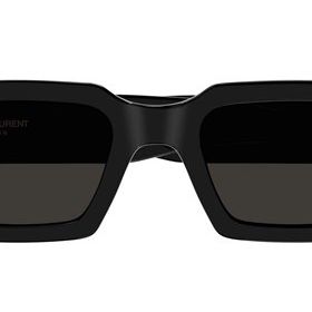 Saint Laurent SL 572 001 50 Kare Siyah Unisex Güneş Gözlüğü