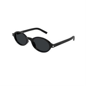 Saint Laurent SL 751 JEANNE 001 50 Oval Siyah Kemik Kadın Güneş Gözlüğü
