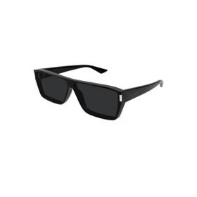 Saint Laurent SL 757 001 64 Dikdörtgen Siyah Kemik Kadın Güneş Gözlüğü
