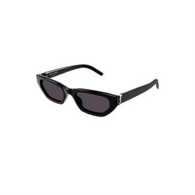 Saint Laurent SL M126 001 54 Çekik Siyah Kemik Kadın Güneş Gözlüğü