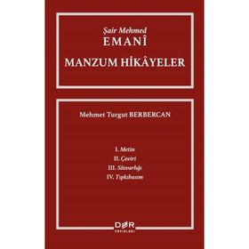 Şair Mehmed Emani - Manzum Hikayeler - Mehmet Turgut Berbercan