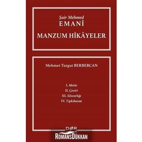Şair Mehmed Emani - Manzum Hikayeler - Mehmet Turgut Berbercan