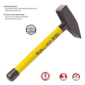 Sait Demirci 2000 gr Metal Saplı Çekiç