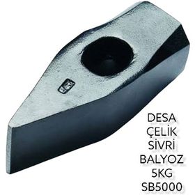 Sait Demirci 5 kg Sapsız Sivri Çelik Balyoz