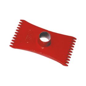 Sait Demirci MT 0400 Kırmızı Mozaik Tarağı
