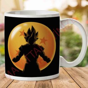 Saiyan Dragon Ball Silhouette Dragon Ball Super Baskılı Kupa
