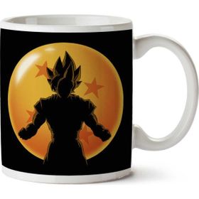 Saiyan Dragon Ball Silhouette Dragon Ball Super Baskılı Kupa