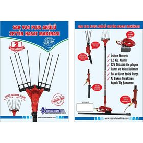 Sak Yerli 934 Plus Zeytin Hasat Makinesi