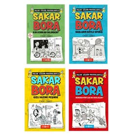 Sakar Bora Serisi - 4 Kitap Set - Çağrı Cebeci