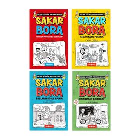 Sakar Bora Serisi - 4 Kitap Set - Çağrı Cebeci