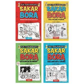 Sakar Bora Serisi - 4 Kitap Set - Çağrı Cebeci