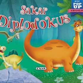 Sakar Diplodokus Mini Pop Up Dinozorlar Kolektif Çiçek Yayıncılık