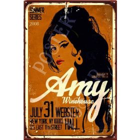 Sakin Dükkan AMY Retro Poster