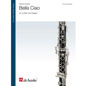 Sakin Dükkan Bella Ciao Retro Poster