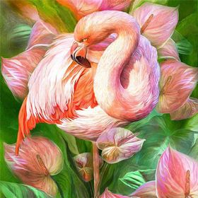 Sakin Dükkan Flamingo Poster