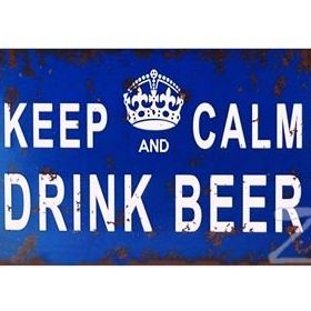 Sakin Dükkan Keep Calm Poster