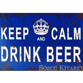 Sakin Dükkan Keep Calm Poster