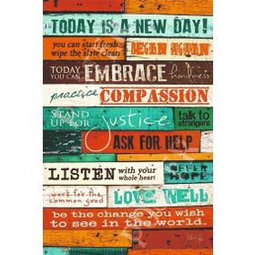 Sakin Dükkan Today Is A New Day Poster