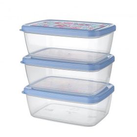 Saklama Kabı 3 lü Set 1200 ml