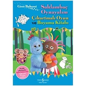 Saklambaç Oynayalım Çıkartmalı Oyun ve Boyama Kitabı