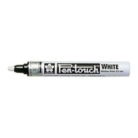 Sakura 2 mm Medium Beyaz Pen Touch Marker Kalem