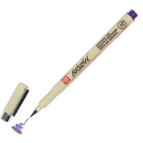 Sakura 24 Purple Pigma Brush Fırça Uçlu Kalem
