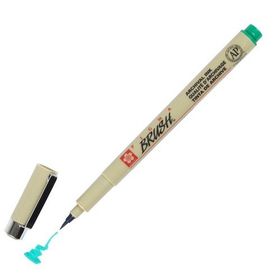Sakura 29 Green Pigma Brush Fırça Uçlu Kalem