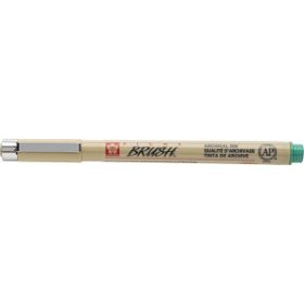 Sakura 29 Green Pigma Brush Fırça Uçlu Kalem