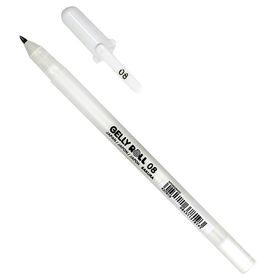 Sakura Gelly Rol Beyaz 0.4 mm Roller Jel Kalem BXPGB08-50