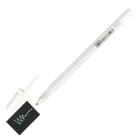 Sakura Gelly Roll 0,8 mm Beyaz Beyaz Roller Jel Kalem