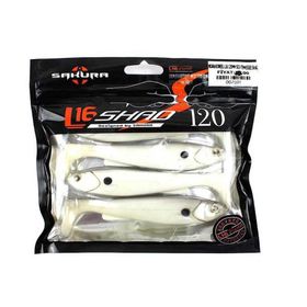 Sakura L16 Shad S02 120 mm 4'lü Sahte Balığı
