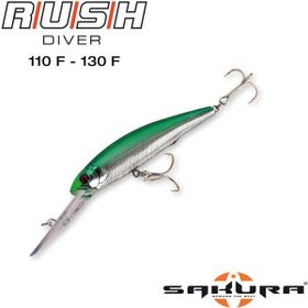 Sakura M08 Rush Diver Longbill Minnow Floating 130 mm Sahte Balığı