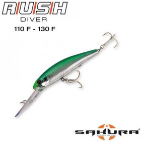 Sakura P06 Rush Diver Longbill Minnow Floating 110 mm Sahte Balığı