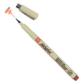Sakura Pigma Brush Kahverengi Fırça Uçlu Kalem