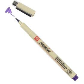 Sakura Pigma Brush Mor Fırça Uçlu Kalem