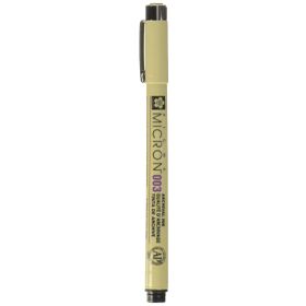 Sakura Pigma Micron 003 0.15 mm Siyah Teknik Çizim Kalemi