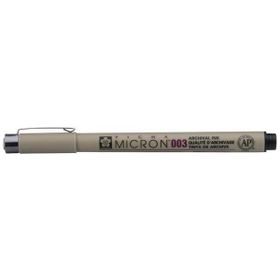 Sakura Pigma Micron 003 Siyah 0,15 mm Çizim Kalemi