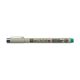 Sakura Pigma Micron 08 0.5 mm Yeşil Teknik Çizim Kalemi