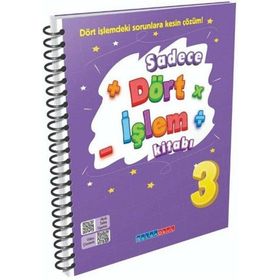 Salan Yayınları 3. Sınıf Dört İşlem Kitabı