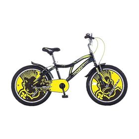 Salcano Badboy 1 Vites 20 Jant V-Fren Sarı Siyah Unisex Çocuk Bisikleti