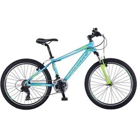 Salcano NG750 27.5 HD Fren Full Shimano 21 Vites 18" Beyaz Turkuaz Yeşil Dağ Bisikleti