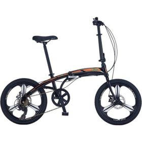 Salcano SLCN300 MD 20 Jant 6 Vites Siyah Turuncu Katlanabilir Bisiklet