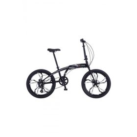 Salcano SLCN400 HD 24 Jant 8 Vites Koyu Petrol Katlanabilir Bisiklet