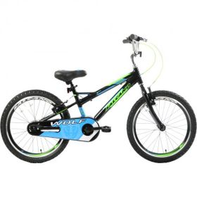 Salcano Wolf 20 Bmx Siyah Mavi Yeşil Çocuk Bisikleti