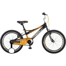 Salcano Wolf 20 Jant BMX Hafif Aluminyum Kadro Siyah Turuncu Çocuk Bisikleti